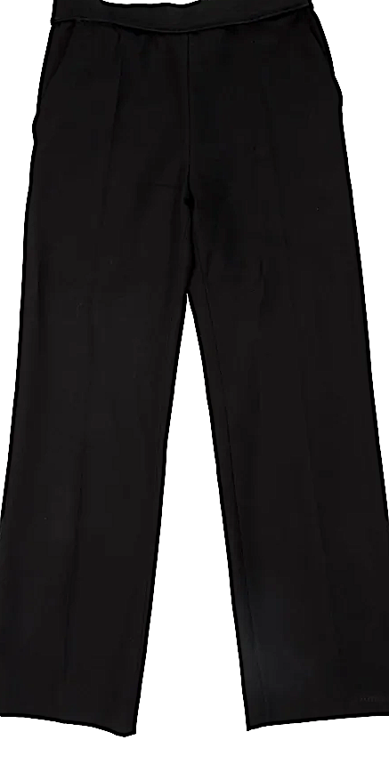 Haider Ackermann Belgium. Black Wide Leg Pants