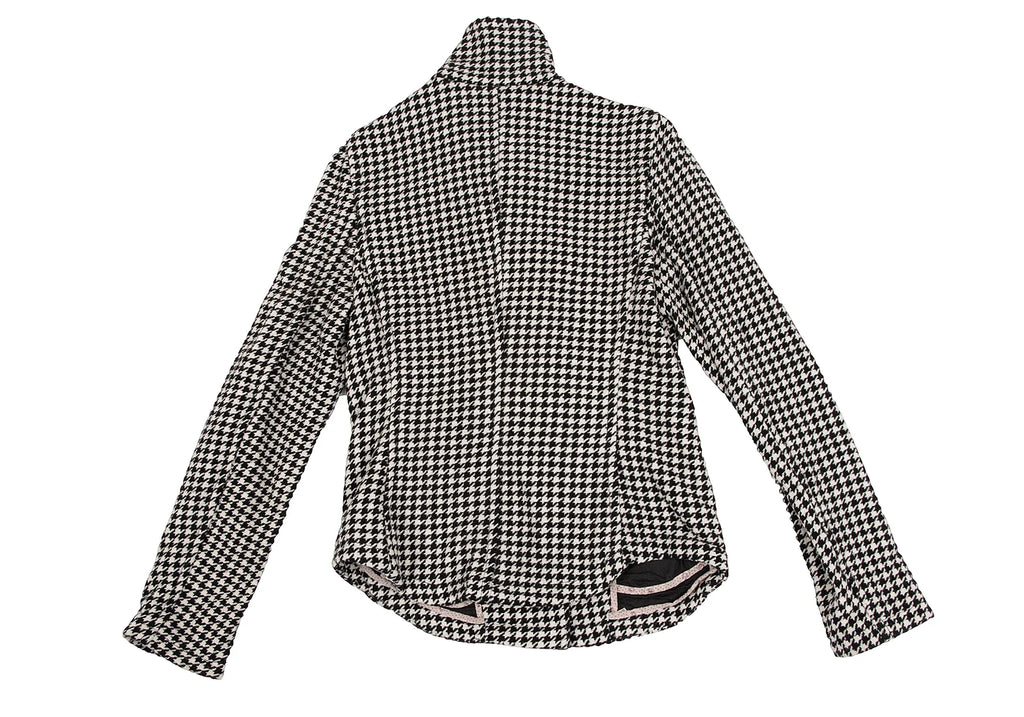 Max Mara ITALY. WEEKEND White, Black Houndstooth Jacket
