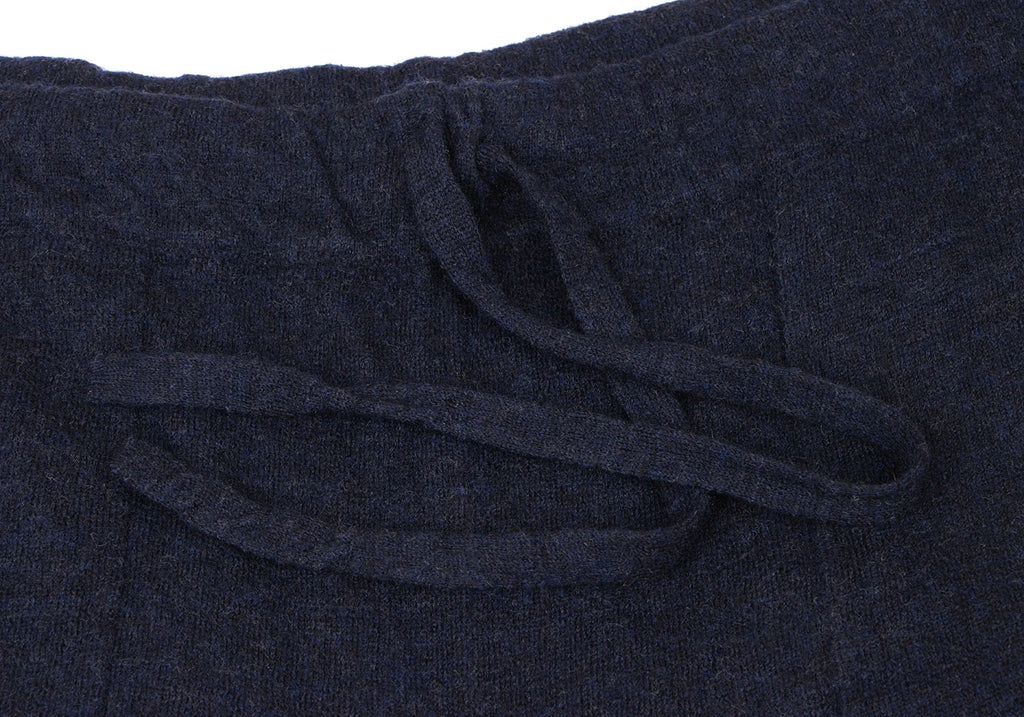 45rpm 45R JAPAN. Navy Wool Knit Pants