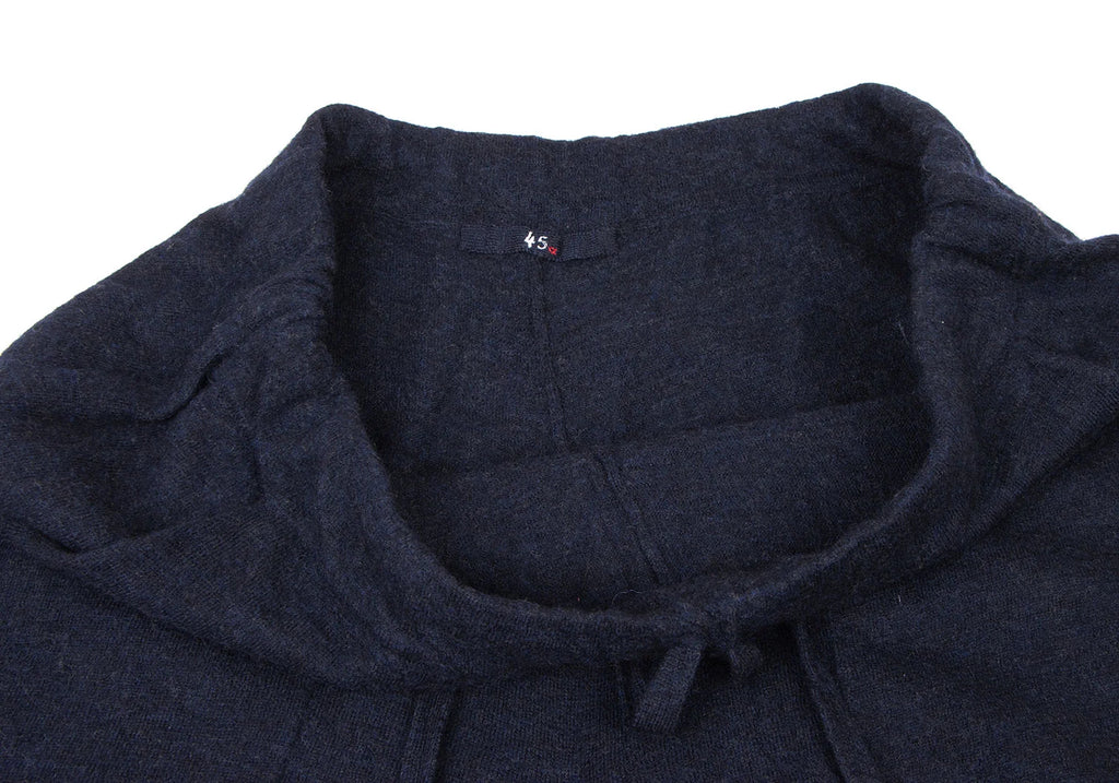 45rpm 45R JAPAN. Navy Wool Knit Pants