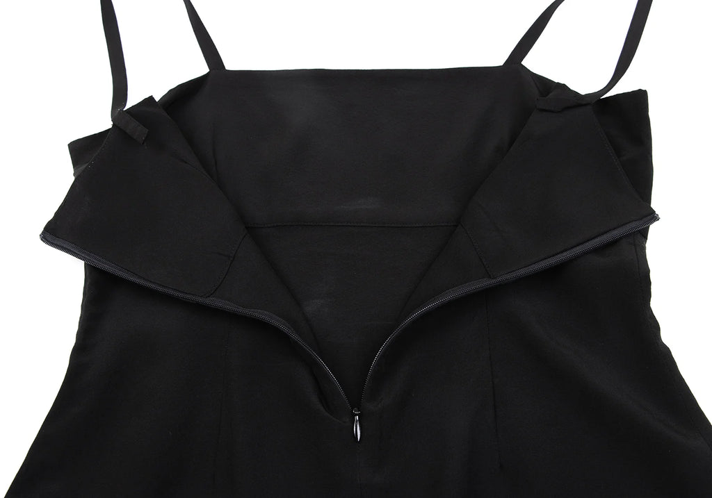 ROMEO GIGLI ITALY. Vintage Black Silk Camisole Top