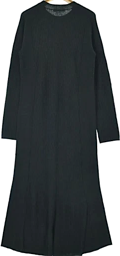 BEAUTY&YOUTH UNITED ARROWS JAPAN. Black Wool Blend Dress
