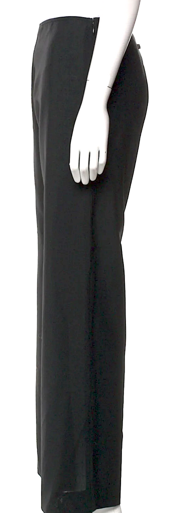 Jean Paul Gaultier Femme Paris. Vintage 90s Collection Rayon/Wool Wide Leg Pants
