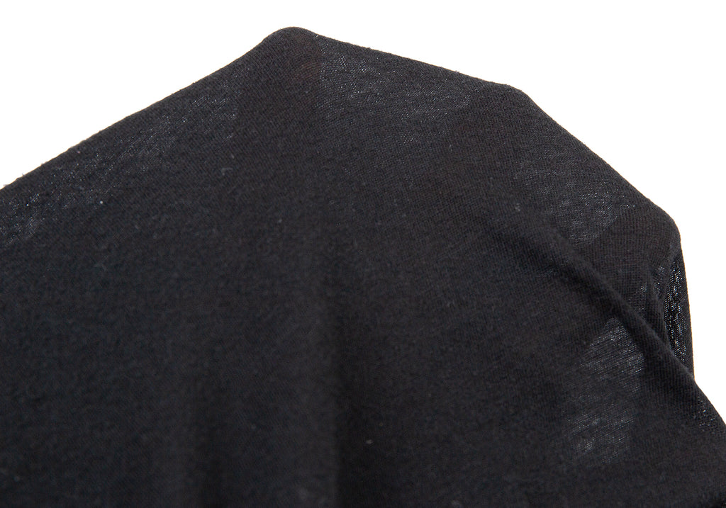 Yohji Yamamoto Japan. Y's Switched Design Black Seamed Shirt