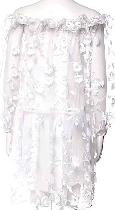 Alberta Ferretti Italy. Floral Print Mini Dress