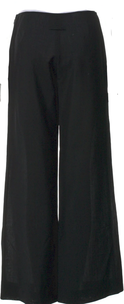 Jean Paul Gaultier Femme Paris. Vintage 90s Collection Rayon/Wool Wide Leg Pants