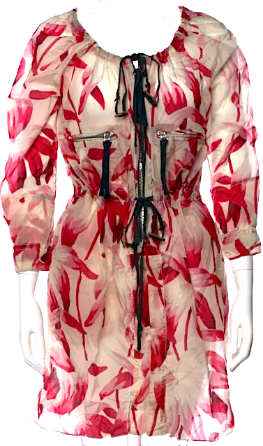 Marni Italy. Printed Mini Dress
