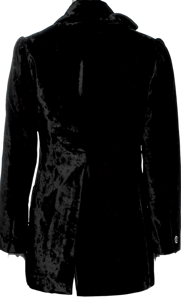Romeo Gigli Italy. Vintage Black Rayon Blend 2000's Jacket