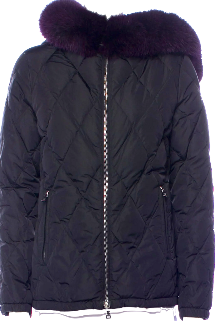 PRADA SPORT ITALY. Black Tessuto Nylon Down Filled Winter Jacket From the 2008 Collection