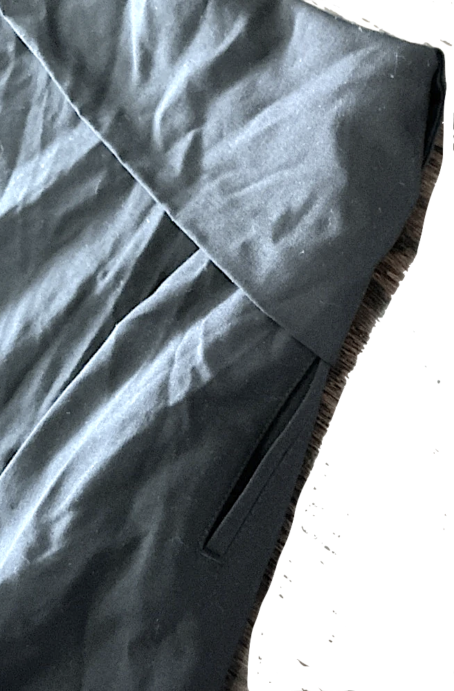 Yohji Yamamoto + Noir JAPAN. Black 100% Laine Wool