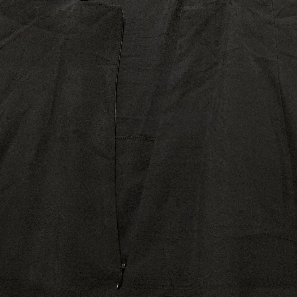 Max Mara Italy. Navy Pura Seta Silk Sleeveless Maxi Dress
