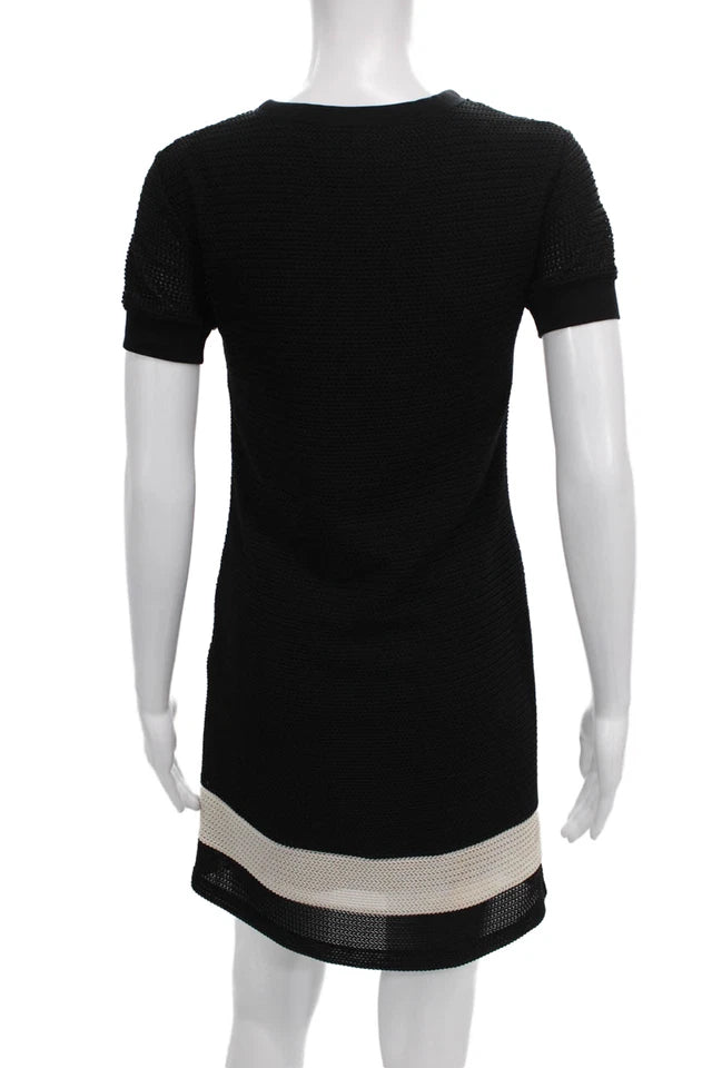 Rag & Bone NY. Black Short Sleeve Shift Dress
