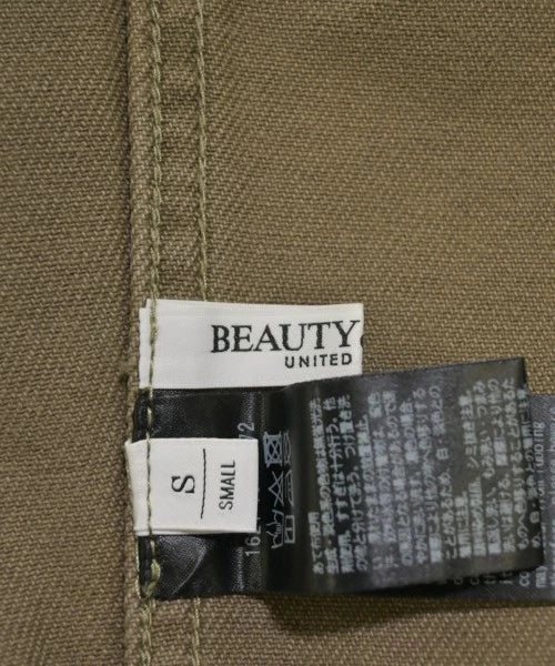 BEAUTY&YOUTH UNITED ARROWS JAPAN. Brown Cotton Blend Corset Style Sleeveless Top
