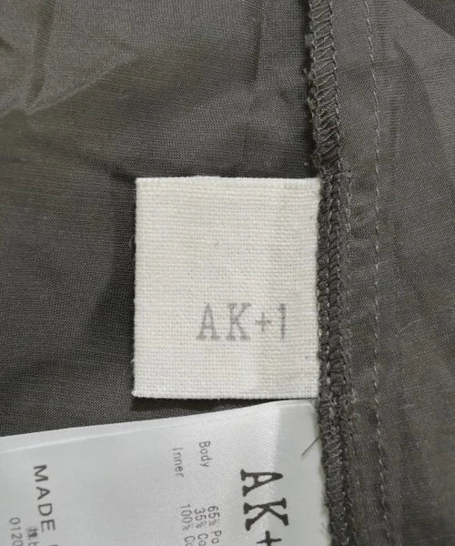 AK+1 by EFFE BEAMS JAPAN. Gray Cotton/Poly Blend Dress