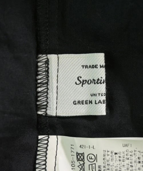 UNITED ARROWS green label relaxing. JAPAN. Black Semi Sheer Cotton Dress