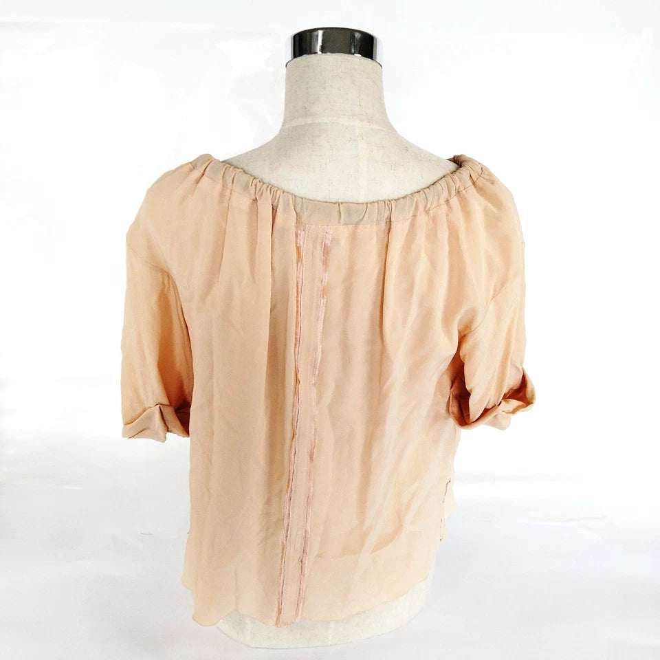 Prada ITALY. Vintage Silk SEDASOIE Top