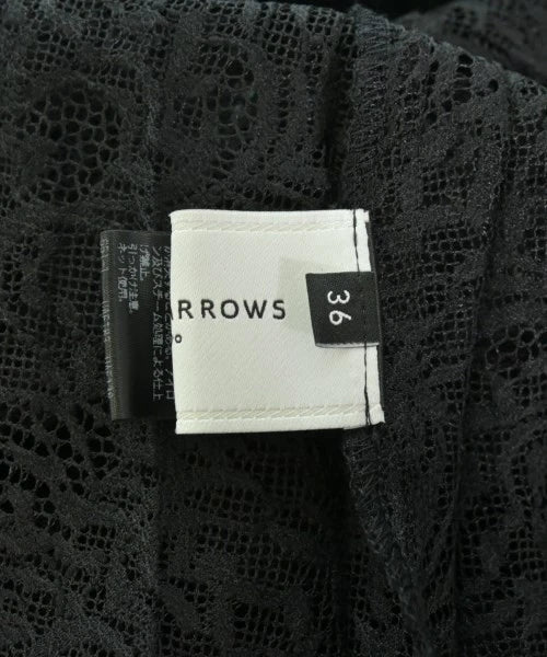 UNITED ARROWS JAPAN. Black Lace Long/Maxi Length Skirt