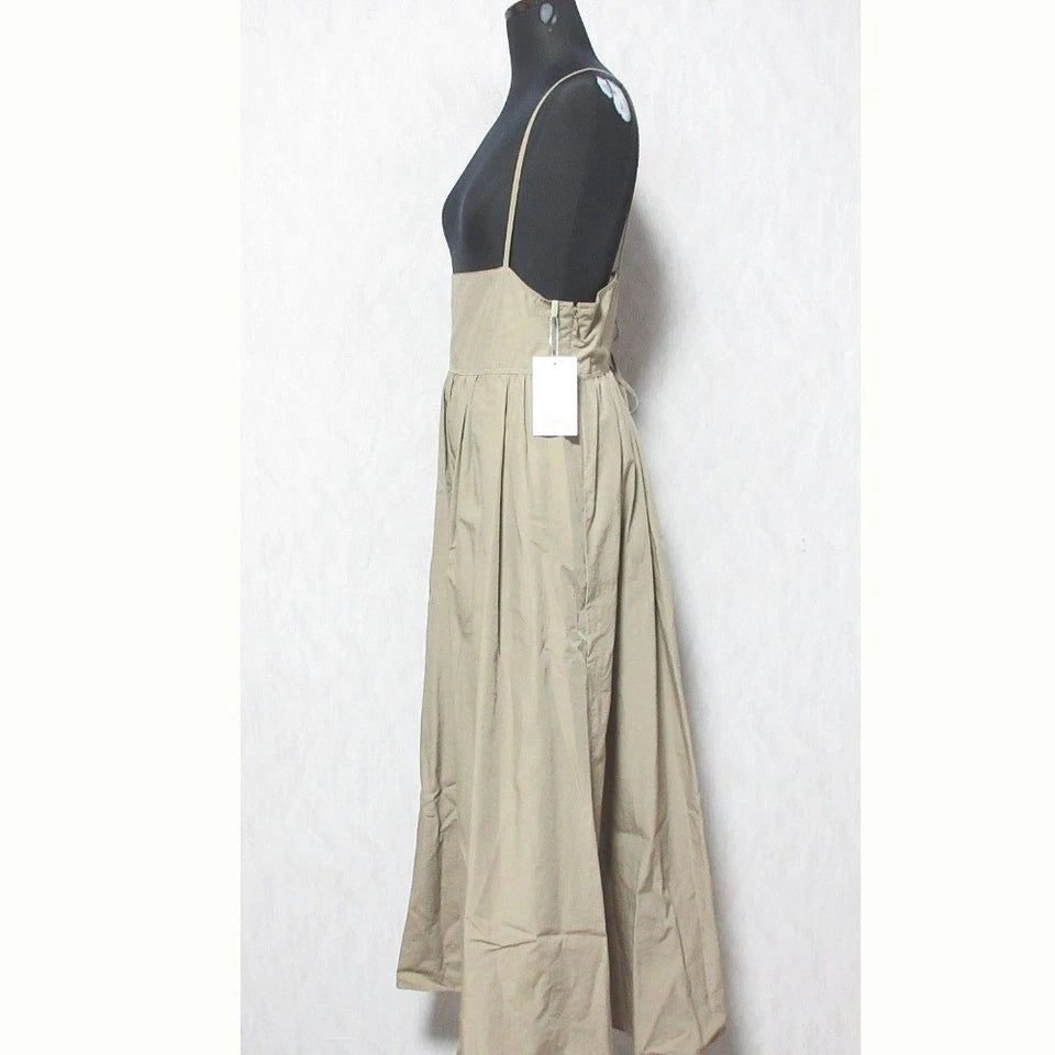 BEAUTY&YOUTH UNITED ARROWS JAPAN. Moca Color Backhole Cami Dress