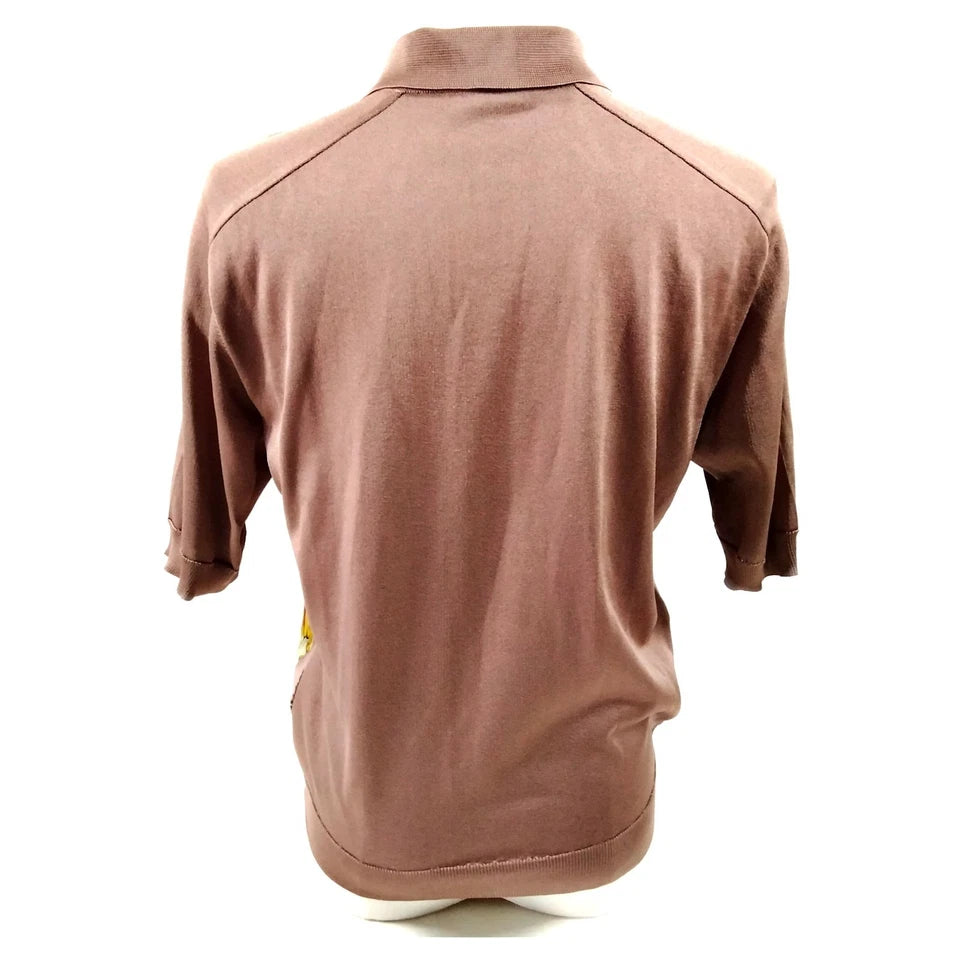 Hermes Paris. Multi-Color Silk Top