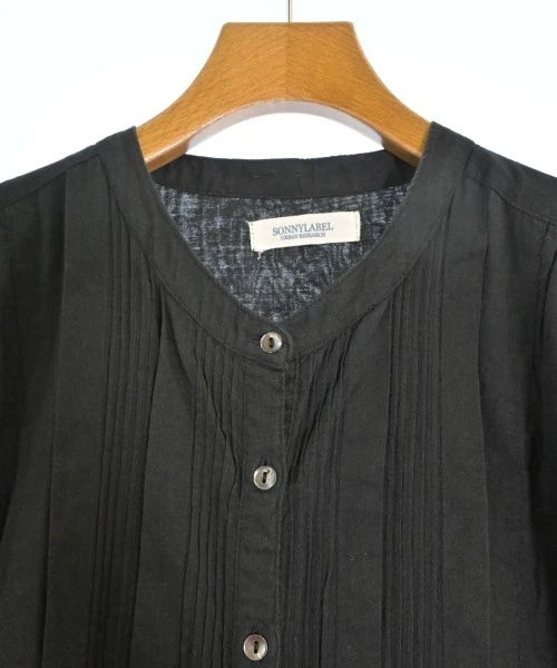 URBAN RESEARCH JAPAN. Sonny Label. Black Cotton Shirt Dress