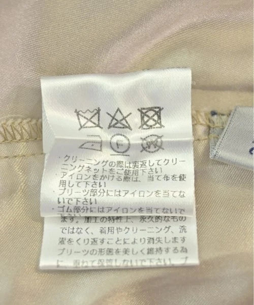 Rirandture Japan. Beige Semi Sheer Cotton/Poly Blend Dress