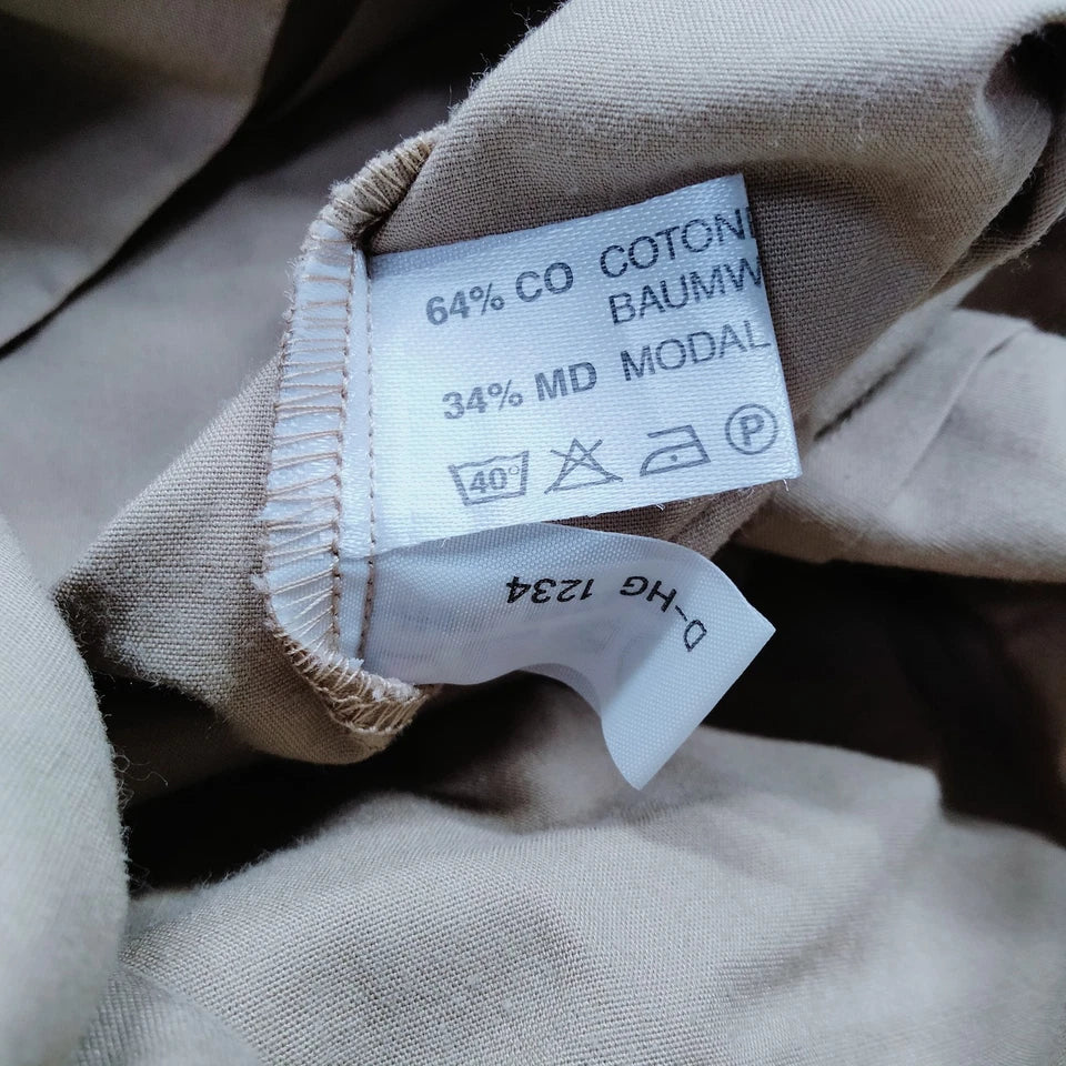 Bottega Veneta ITALY. Brown Cotton/Rayon Blend Top
