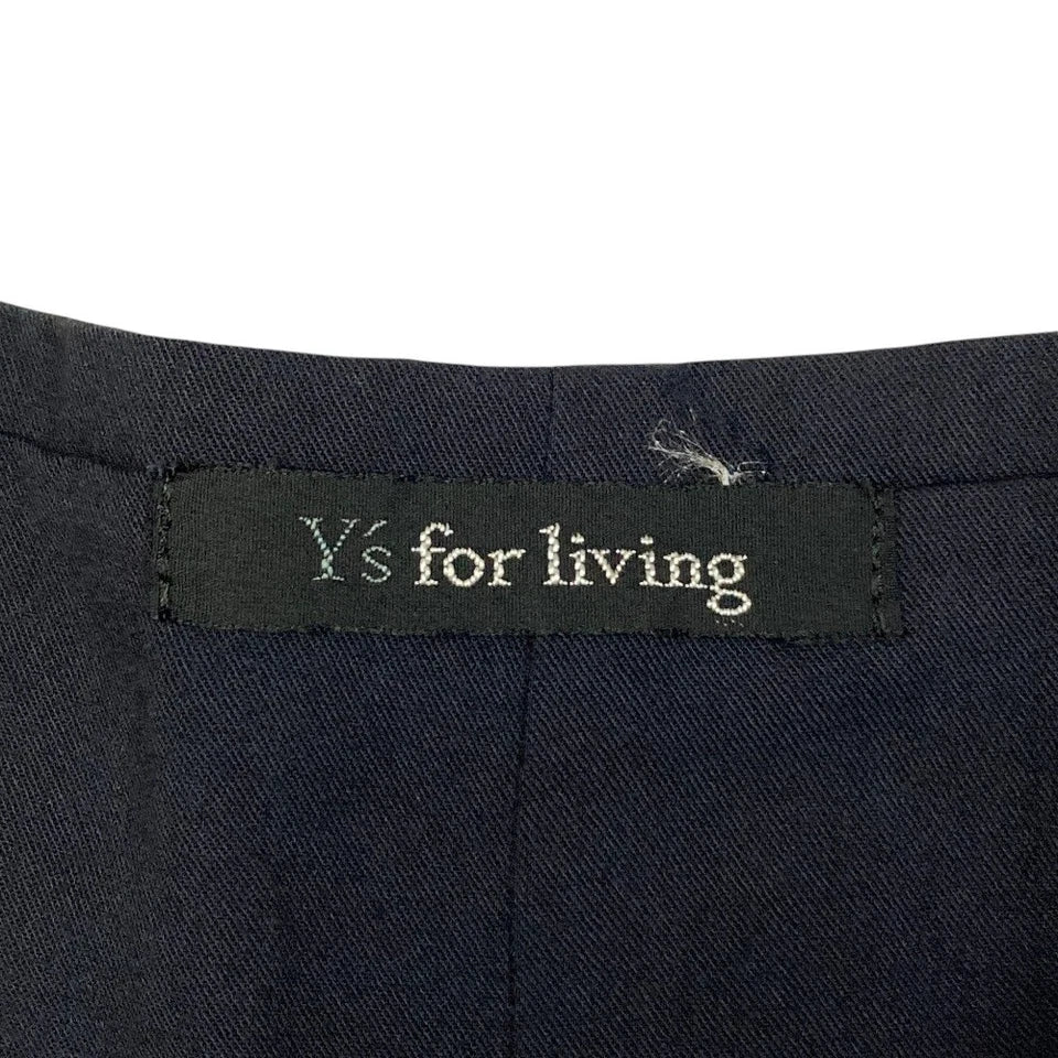 Yohji Yamamoto Japan. Y's for living Navy Rayon Sleeveless Long Dress