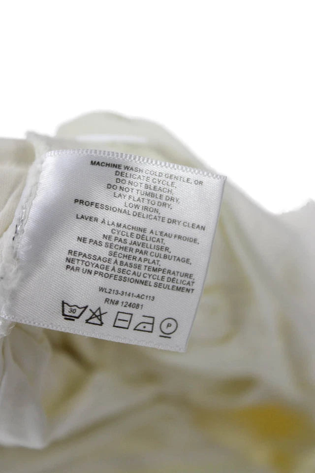 Proenza Schouler NY. White Label White Cotton Sundress White