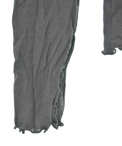 Rouge vif JAPAN. Gray Cotton Blend Cut/Sew Long Sleeve Blouse