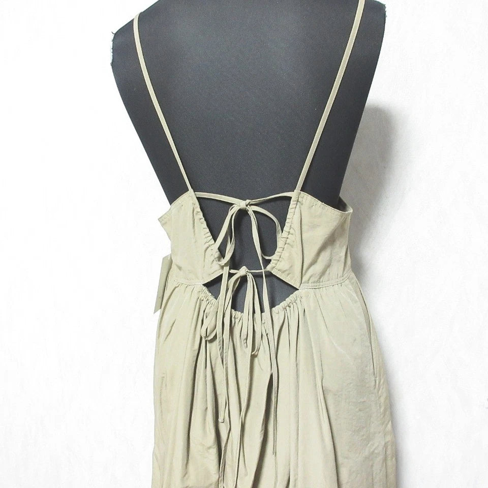 BEAUTY&YOUTH UNITED ARROWS JAPAN. Moca Color Backhole Cami Dress