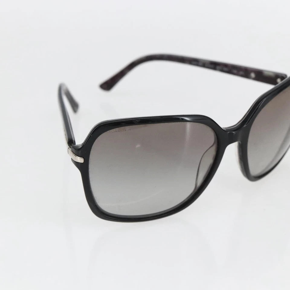 PRADA ITALY. Black Acetate Sunglasses