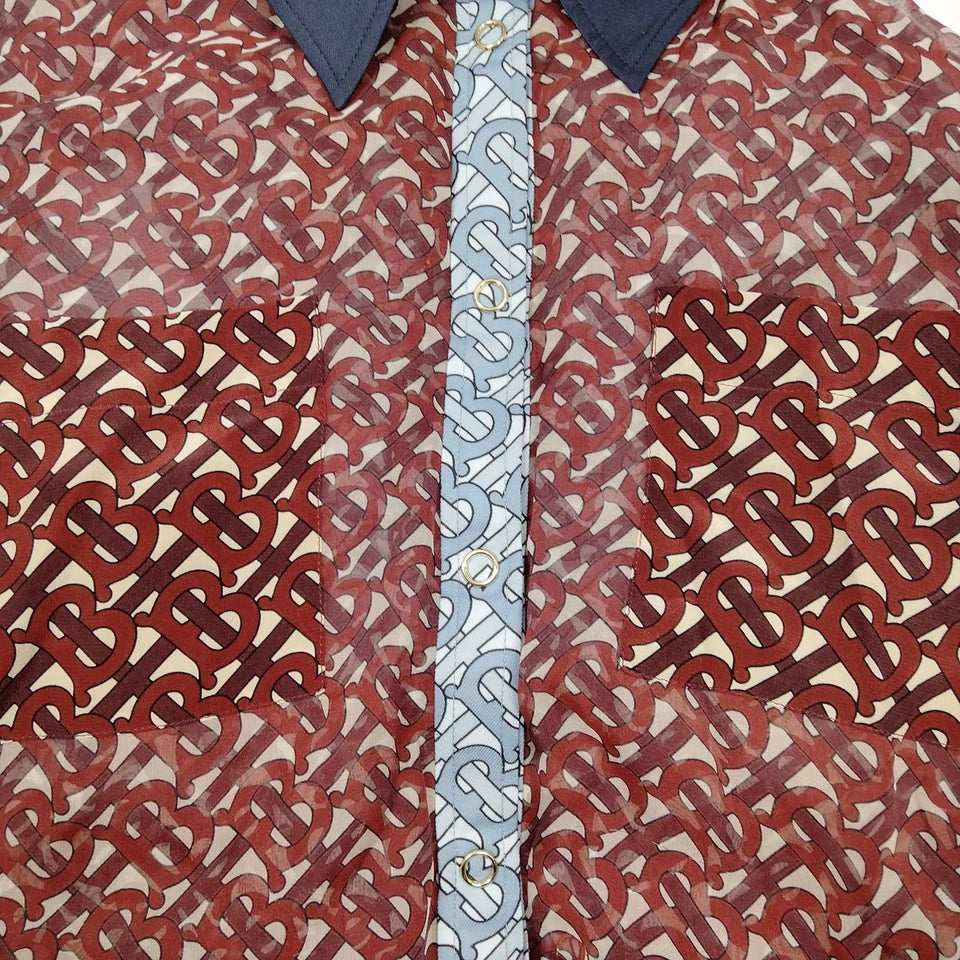 BURBERRY UK. Vintage Silk/Poly Blend Dress