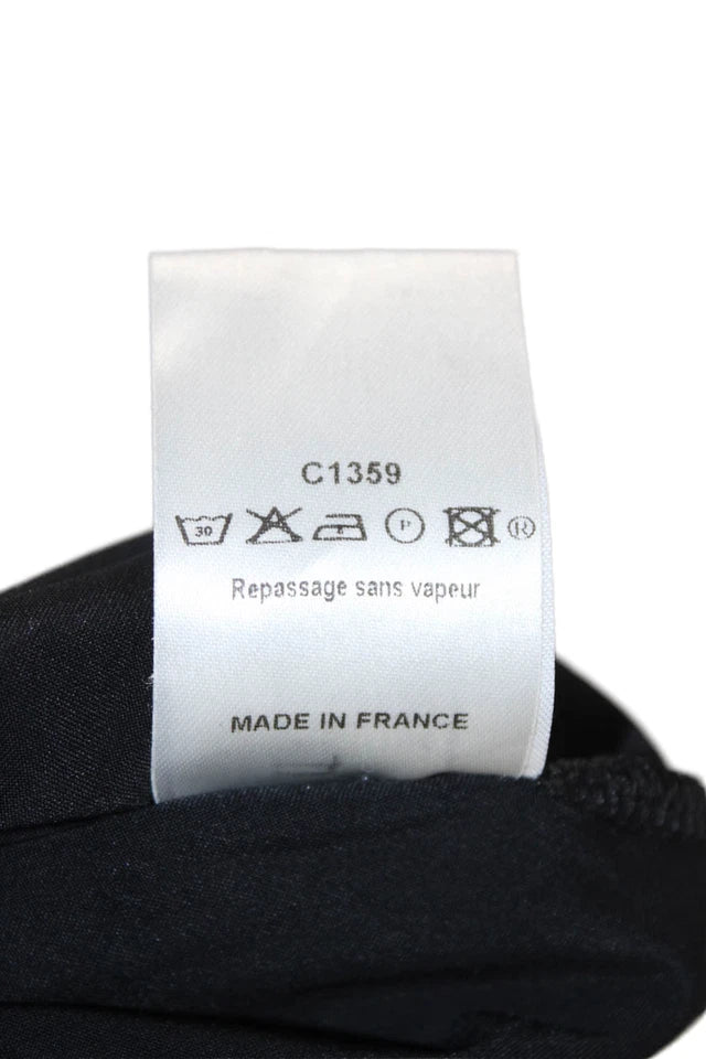 Marithe + Francois Girbaud Paris. Black Sleeveless Maxi Tank Dress