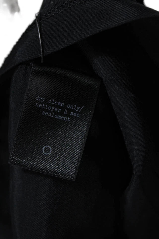 Rag & Bone NY. Black Short Sleeve Shift Dress