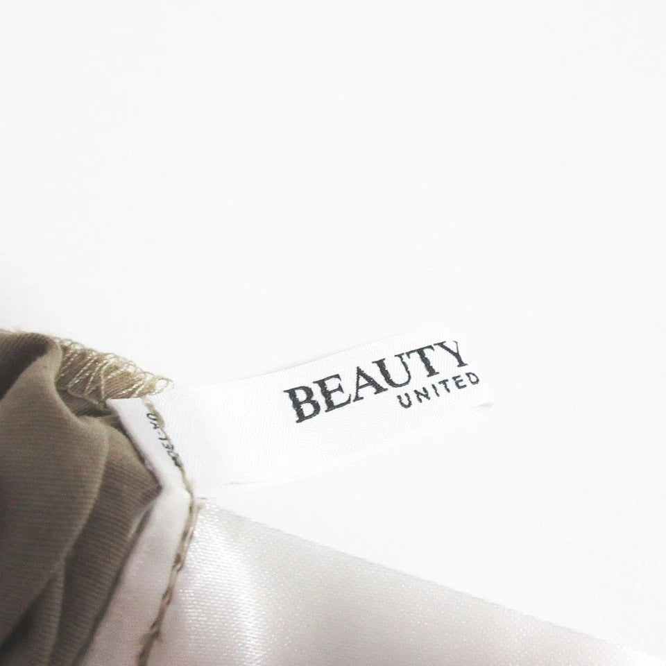 BEAUTY&YOUTH United Arrows Japan. Mocha Color Backhole Cami Slip Dress