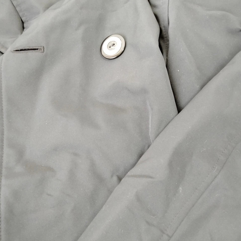Christian Dior PARIS. GRAY Polyester Nylon Cotton Coat
