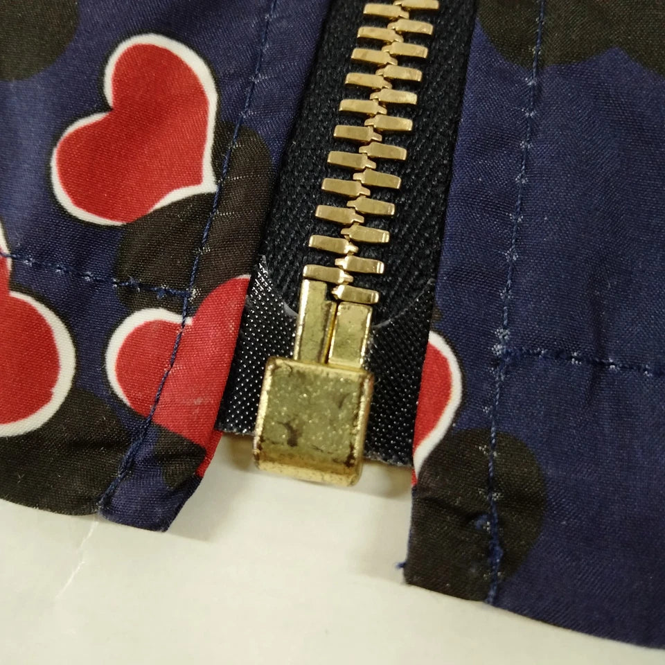 Gucci Italy. Vintage Blue/Red PolyTech Jacket w/Hood