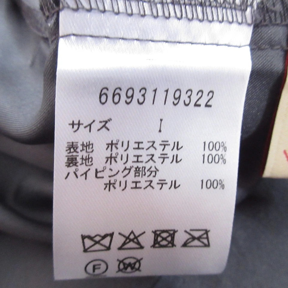 nano universe JAPAN. LB.03 Charcoal Color Semi-Sheer Pleated Dress