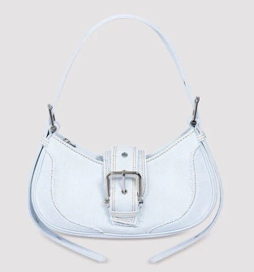 OSOI SEOUL. NEW. ICE DENIM MINI SHOULDER BAG