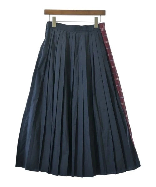 Ray Beams Japan. NavyxRedxWhite (Check Pattern ) Long/Maxi Length Skirt