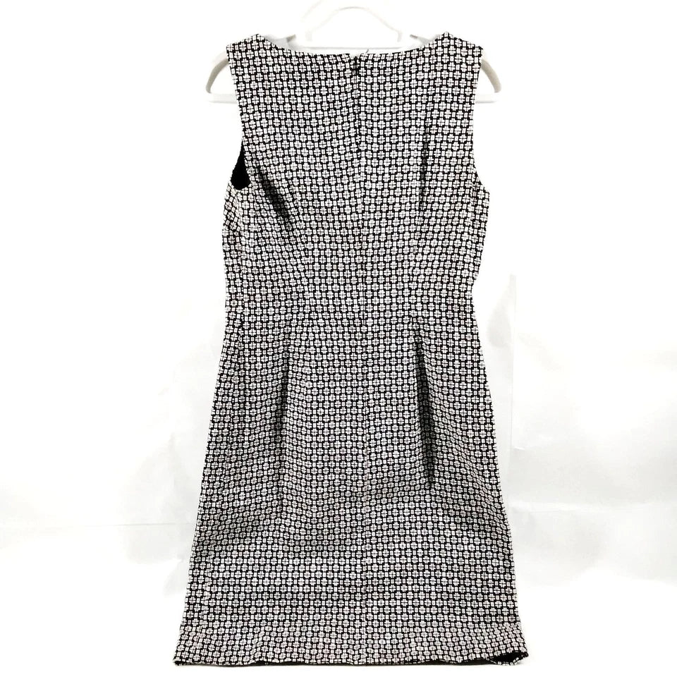 Ferragamo Italy. Cotton, Rayon Sleeveless Dress