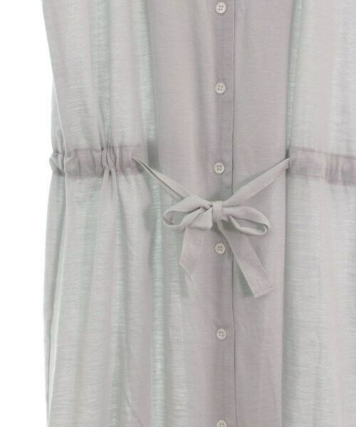 Human Woman Japan. Light Blue Tied Dress