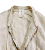 ICHI Antiquites Japan. Handmade in Japan White Linen Shirt Dress