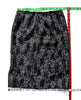 Issey Miyake Japan. Vintage Black/Gray Wool Mini Skirt