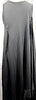 YOHJI YAMAMOTO JAPAN. Black Sleeveless Asymmetrical Drape Cupro Dress