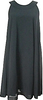 Yohji Yamamoto Japan. Y's Bis Black Techpoly/Cupra Dress