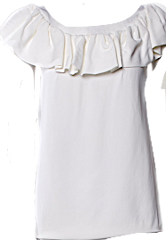 Miu Miu Italy. Vintage 2012 Collection Viscose Blend Off-The-Shoulder Blouse