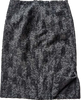 Issey Miyake Japan. Vintage Black/Gray Wool Mini Skirt