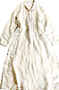 ICHI Antiquites Japan. Handmade in Japan White Linen Shirt Dress