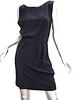 Loris Azzaro Paris. Little Black Classic Knee-Length Sleeveless Sheath